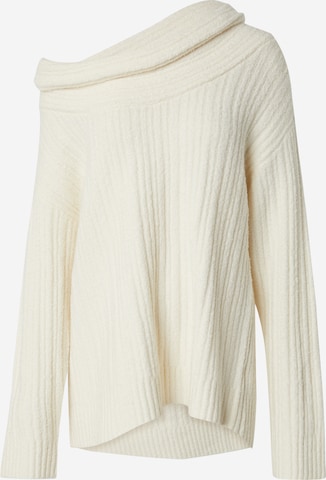 LeGer by Lena Gercke Pullover 'Meike' in Weiß: Vorderseite