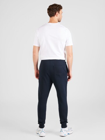 Lyle & Scott Tapered Broek in Blauw