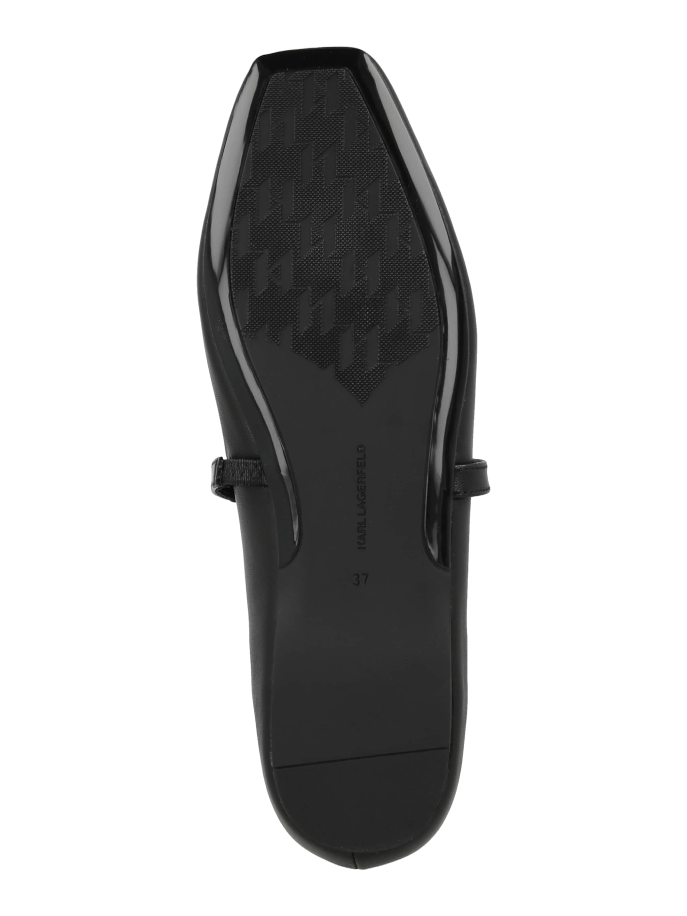 Karl Lagerfeld Baleríny - Čierna