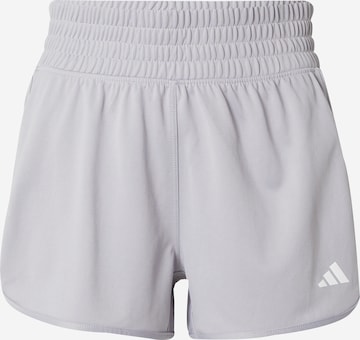 ADIDAS PERFORMANCE Sports trousers 'Pacer Essentials' in Grey: front