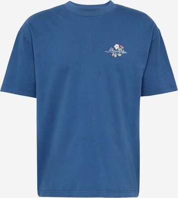 T-Shirt Abercrombie & Fitch en bleu : devant