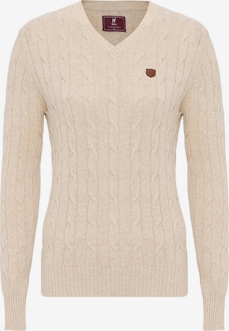 Pullover di Williot in beige: frontale