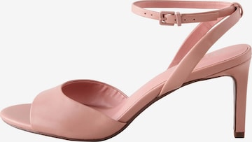 rožinė Next Basutės su dirželiais 'Forever Comfort': priekis