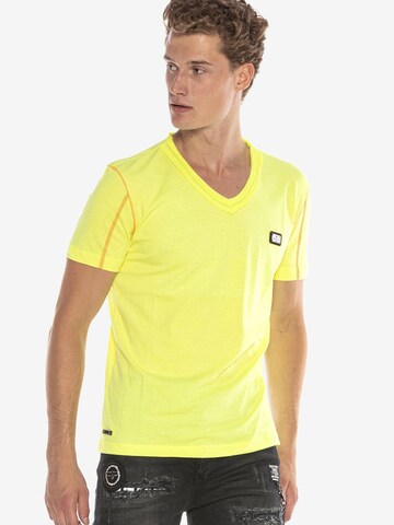 CIPO & BAXX Shirt in Yellow