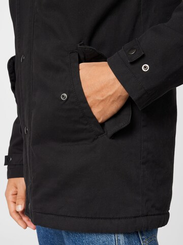 JACK & JONES Tussenparka 'STATE' in Zwart