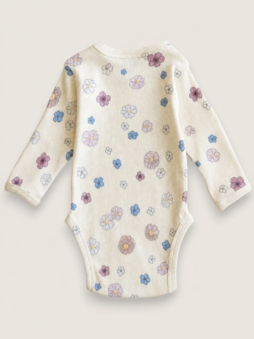 LouieLouie Rompertje/body 'Louie rib ∼ Flowering' in Beige