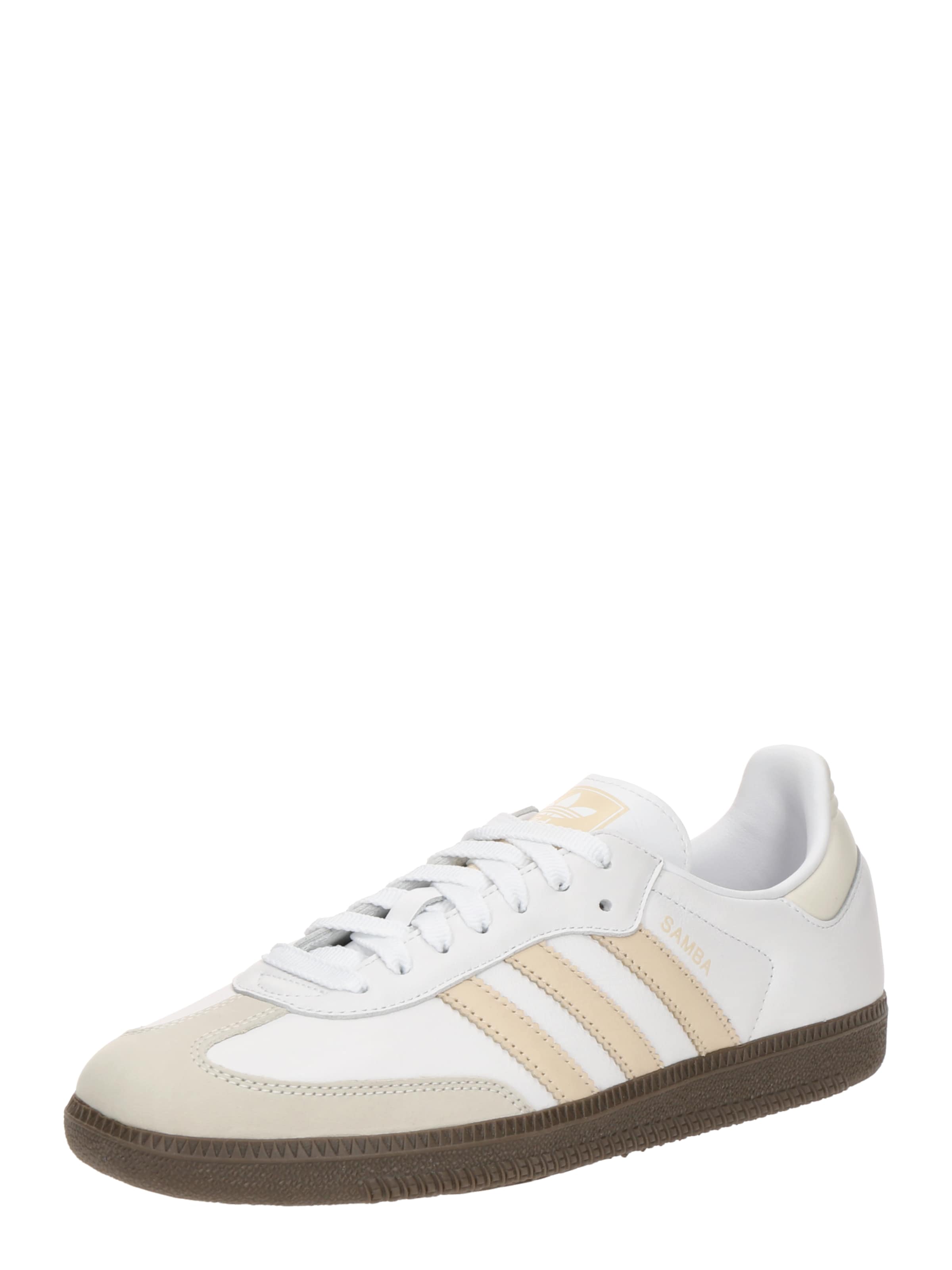 Sneaker bassa &#x27;Samba OG&#x27; di ADIDAS ORIGINALS in bianco: frontale