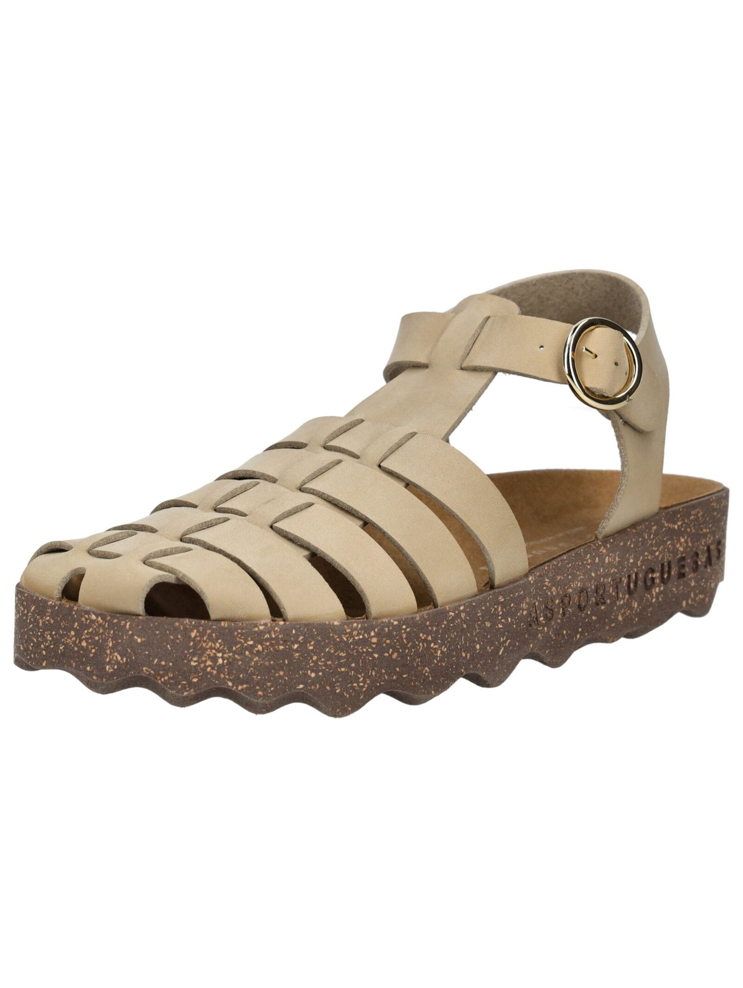 Asportuguesas Strap sandal in Beige: front