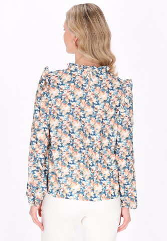Usha - Blusa em mistura de cores
