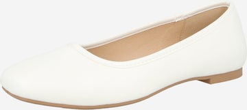 ABOUT YOUBalerinke 'Anita' - bijela boja: prednji dio