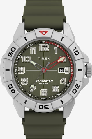 TIMEX Analoog horloge in Groen: voorkant