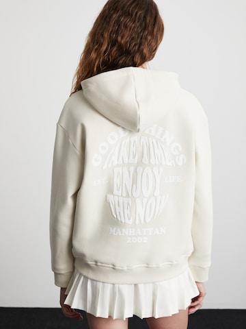 Giacca di felpa di Grimelange in beige: frontale