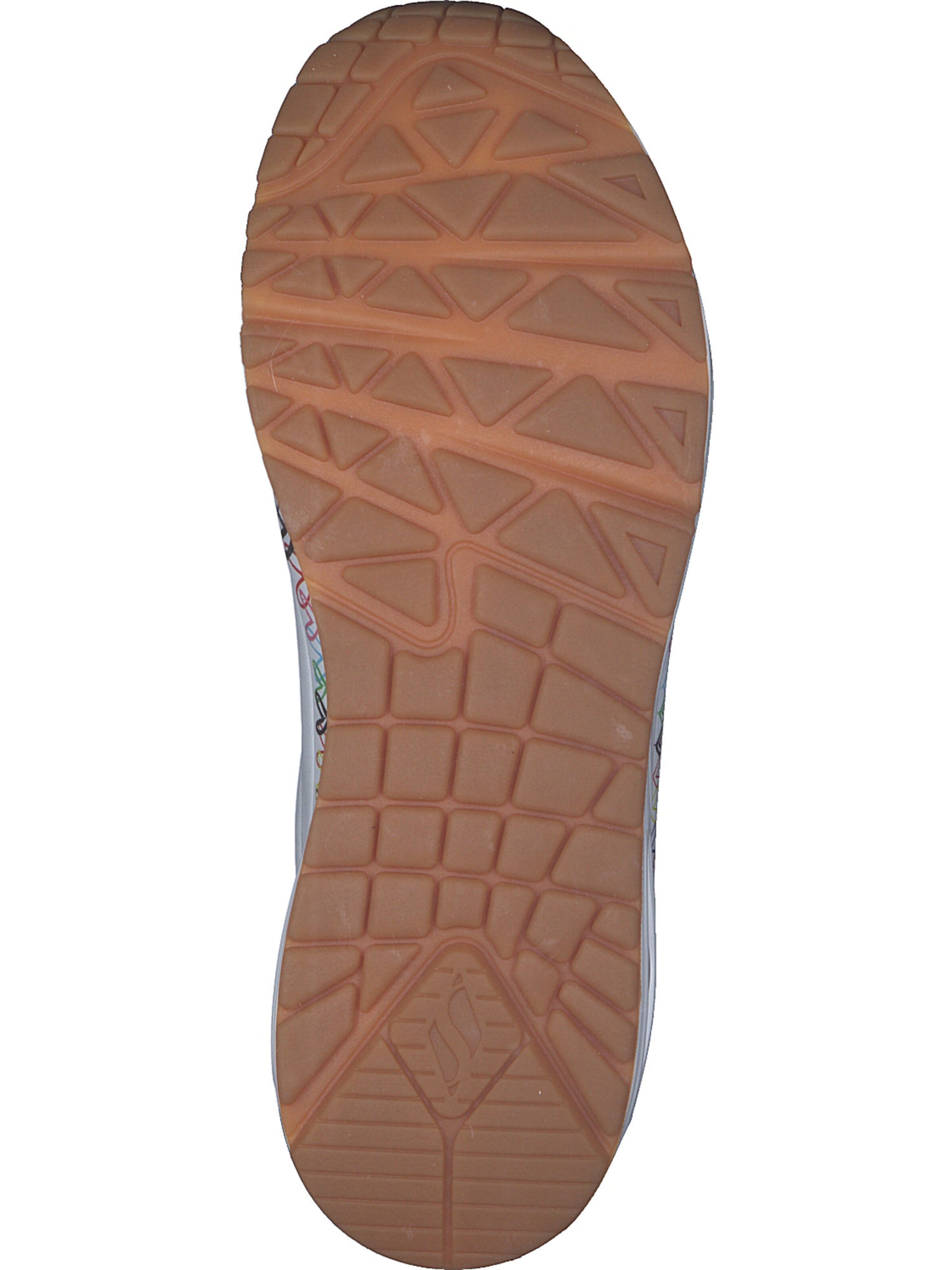 SKECHERS Sneaker 'Uno Goldcrown Collab Heart' in Weiß