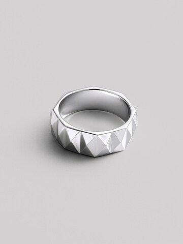 Bague 'CRATERS' REYTEL en argent