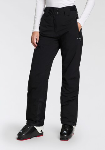 CMP Regular Workout Pants in Black: front