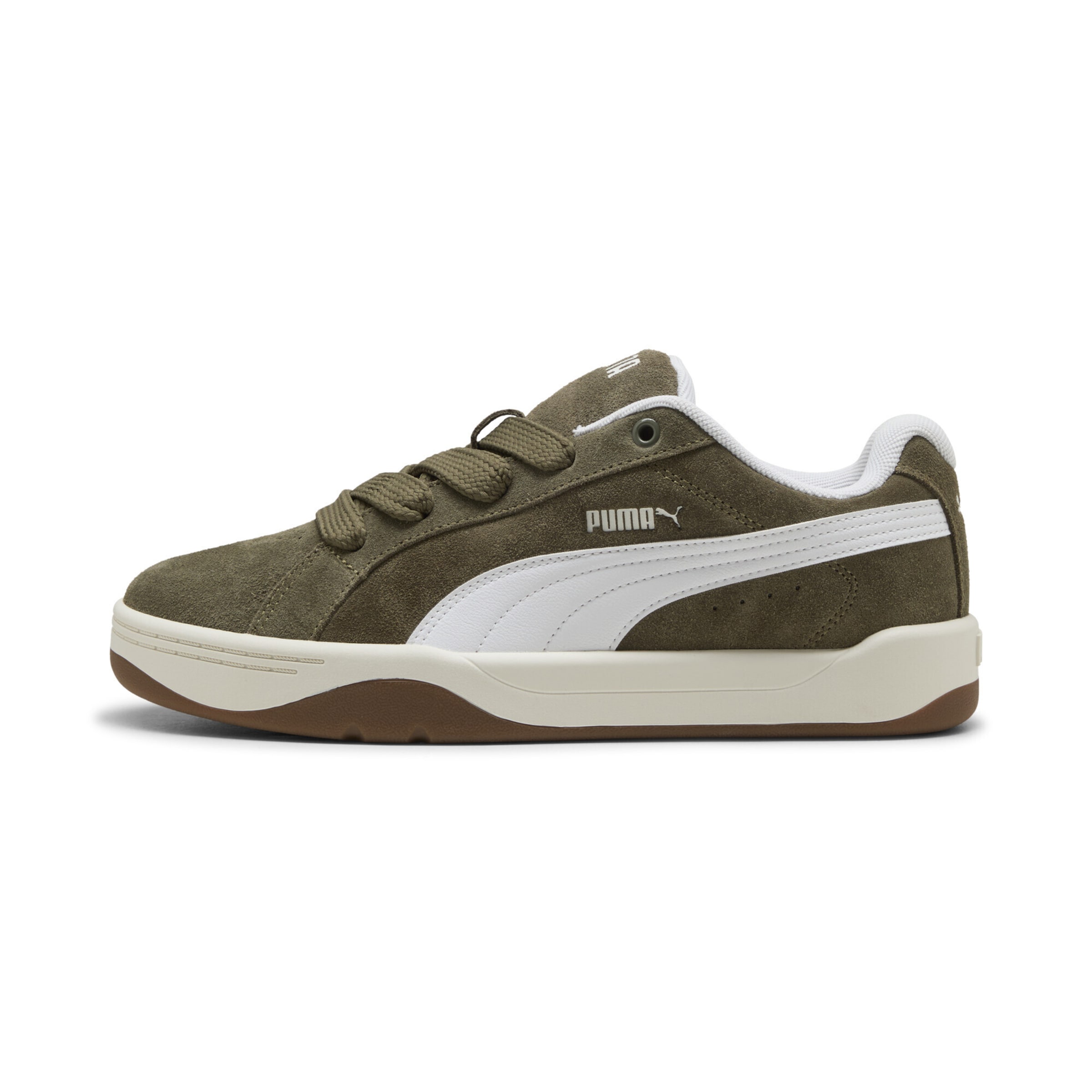 PUMA Platform trainers 'Park Lifestyle' in Green: front