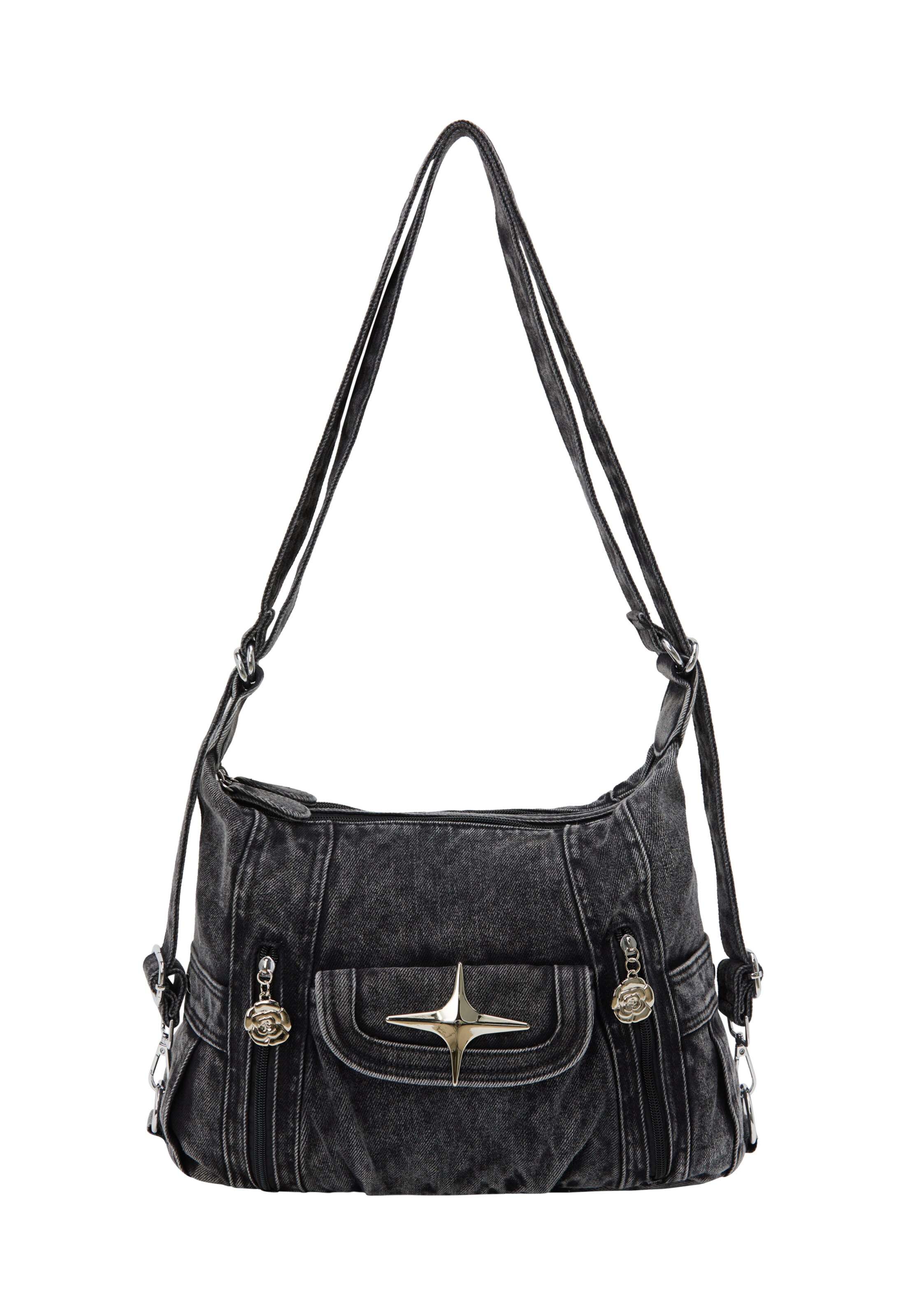 nelice Сумка через плечо в Черный: спереди