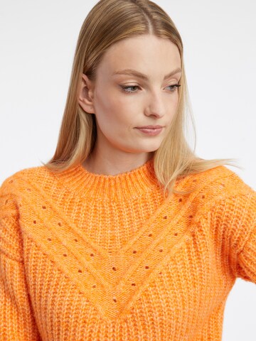 Orsay Pullover in Orange