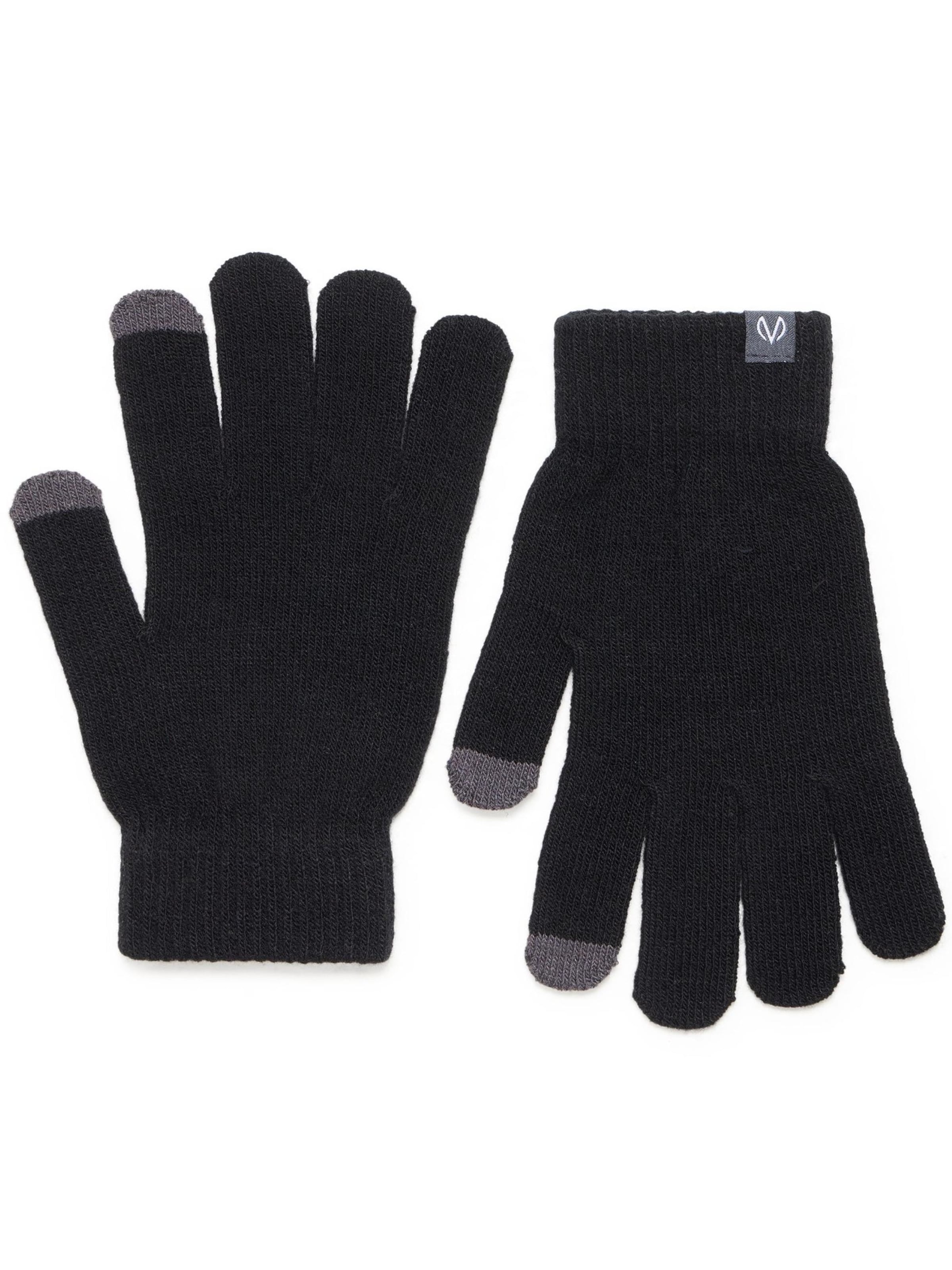 Mezzoguanti 'Zoe' di North Bend in nero: frontale