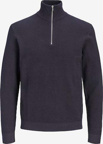 Jack & Jones Plus - Jersey 'JPRBLUSTANLEY' en azul: frente
