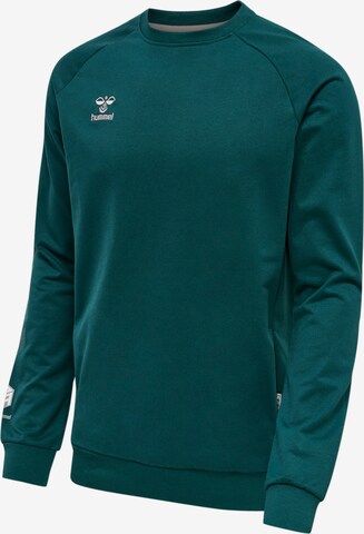 Hummel Sportsweatshirt in Groen