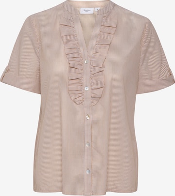 SAINT TROPEZ Bluse 'Mabel' i beige: forside