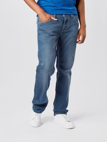 CAMP DAVID Jeans 'NI:CO:R611 old blue used' in Blue: front