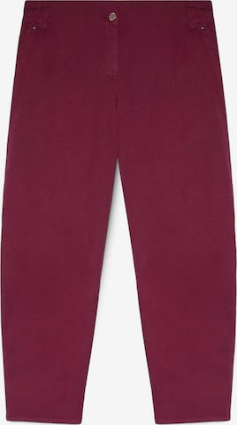 Loosefit Pantalon Fiorella Rubino en rouge : devant