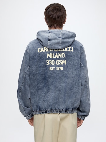 Carlo Colucci Sweatjakke i blå: forside