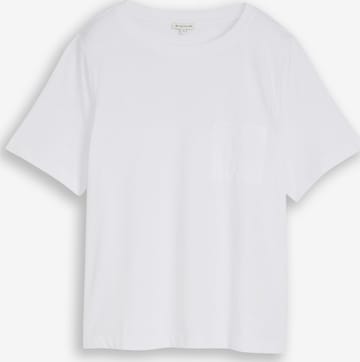 balta TOM TAILOR Marškinėliai: priekis