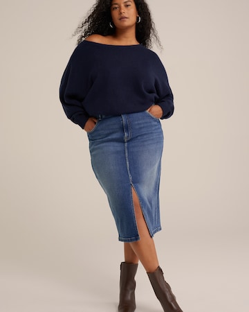 WE Fashion - Falda en azul