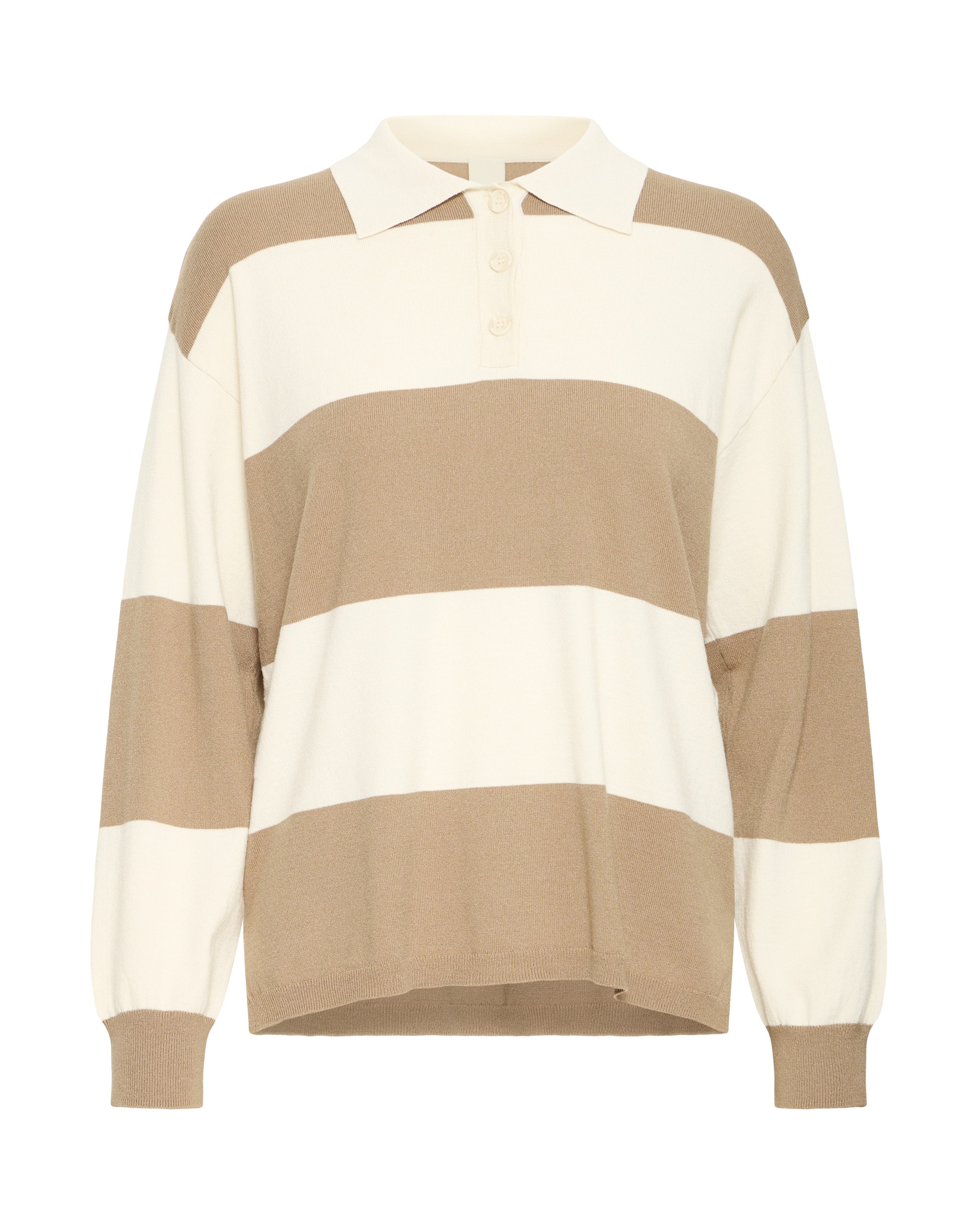 ICHI Pullover in Beige: Vorderseite