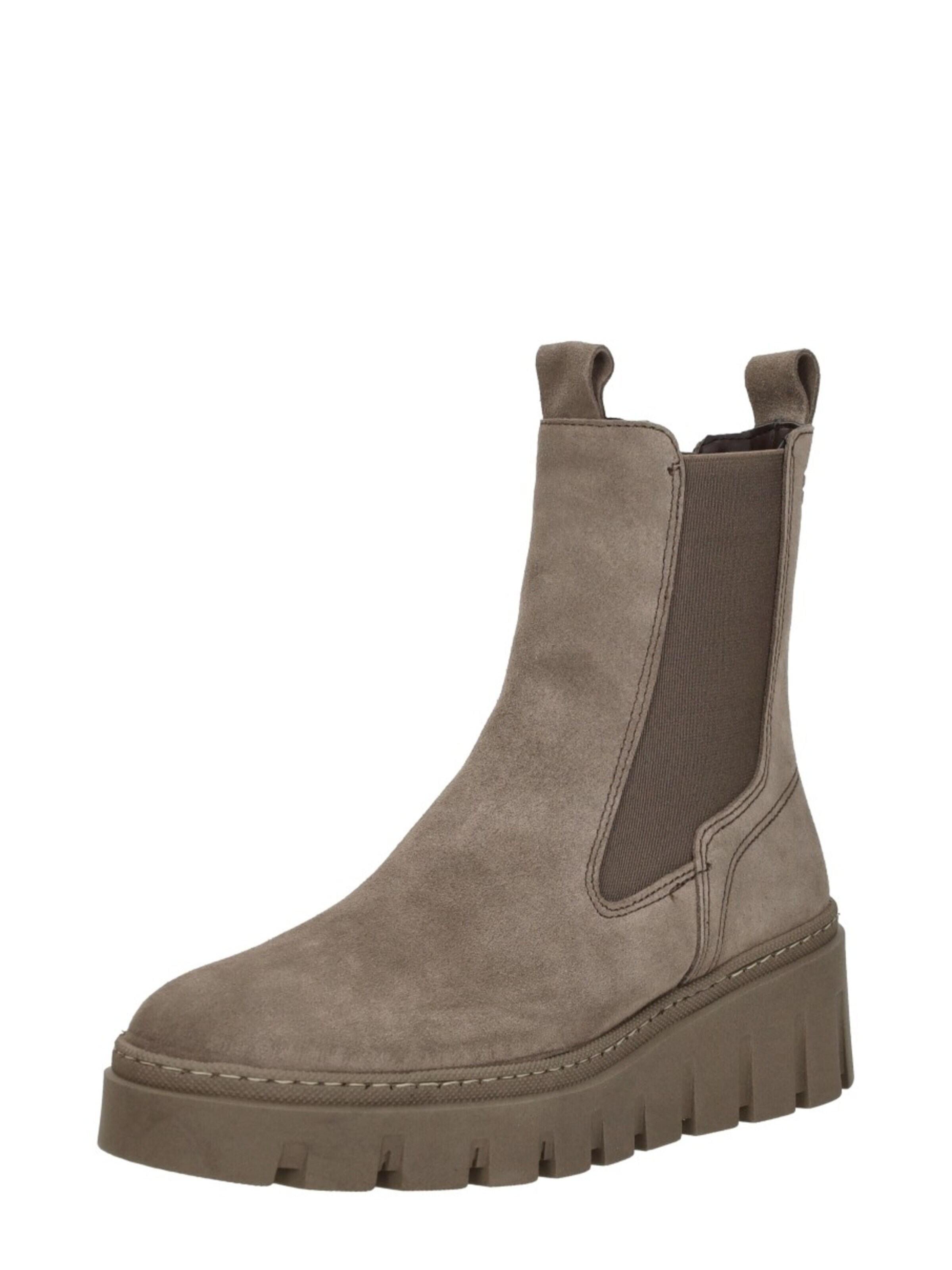 Boots 'Enkellaarsjes Plat' Tamaris en gris