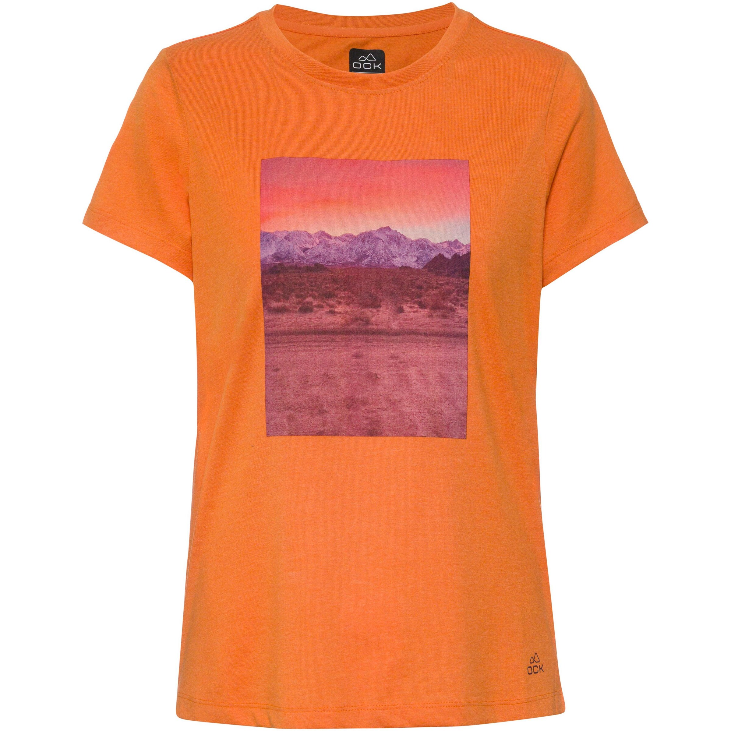 OCK T-Shirt in Orange: Vorderseite
