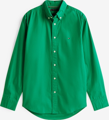 Cămașă 'FLEX' de la TOMMY HILFIGER pe verde: față
