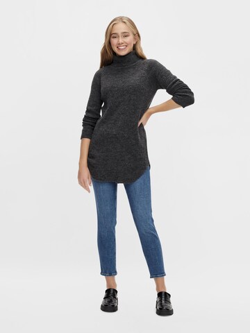 PIECES Sweater 'Ellen' in Grey