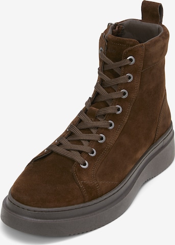 Marc O'Polo Lace-Up Boots in Brown: front