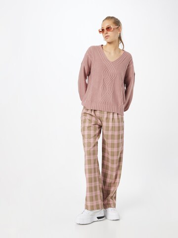 JDY Pullover 'JUSTY' in Pink