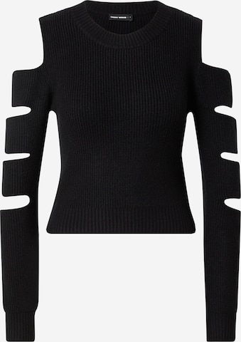 Tally Weijl Sweater in Black: front