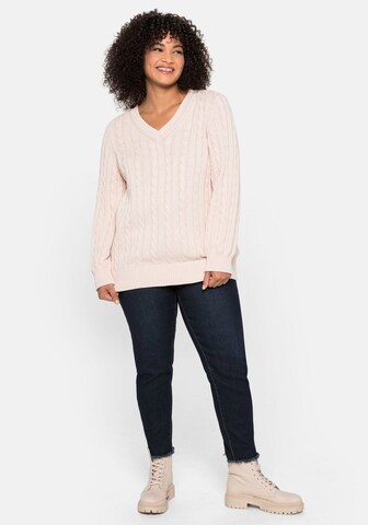 SHEEGO - Pullover em rosa