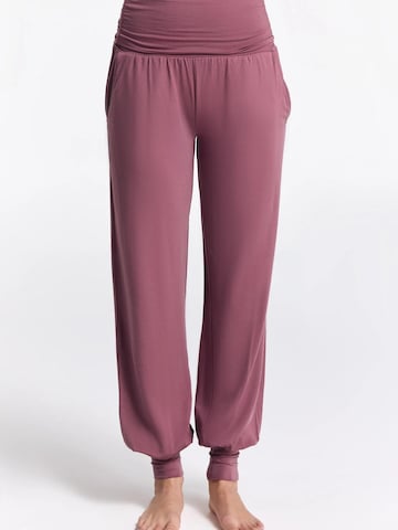 True North Loose fit Pants 'Yogahose' in Pink