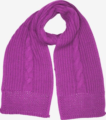COLLEZIONE ALESSANDRO Scarf 'Warm' in Pink: front