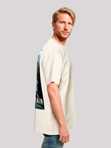 T-Shirt 'US National Parks Rocky Mountain National Park' F4NT4STIC en beige