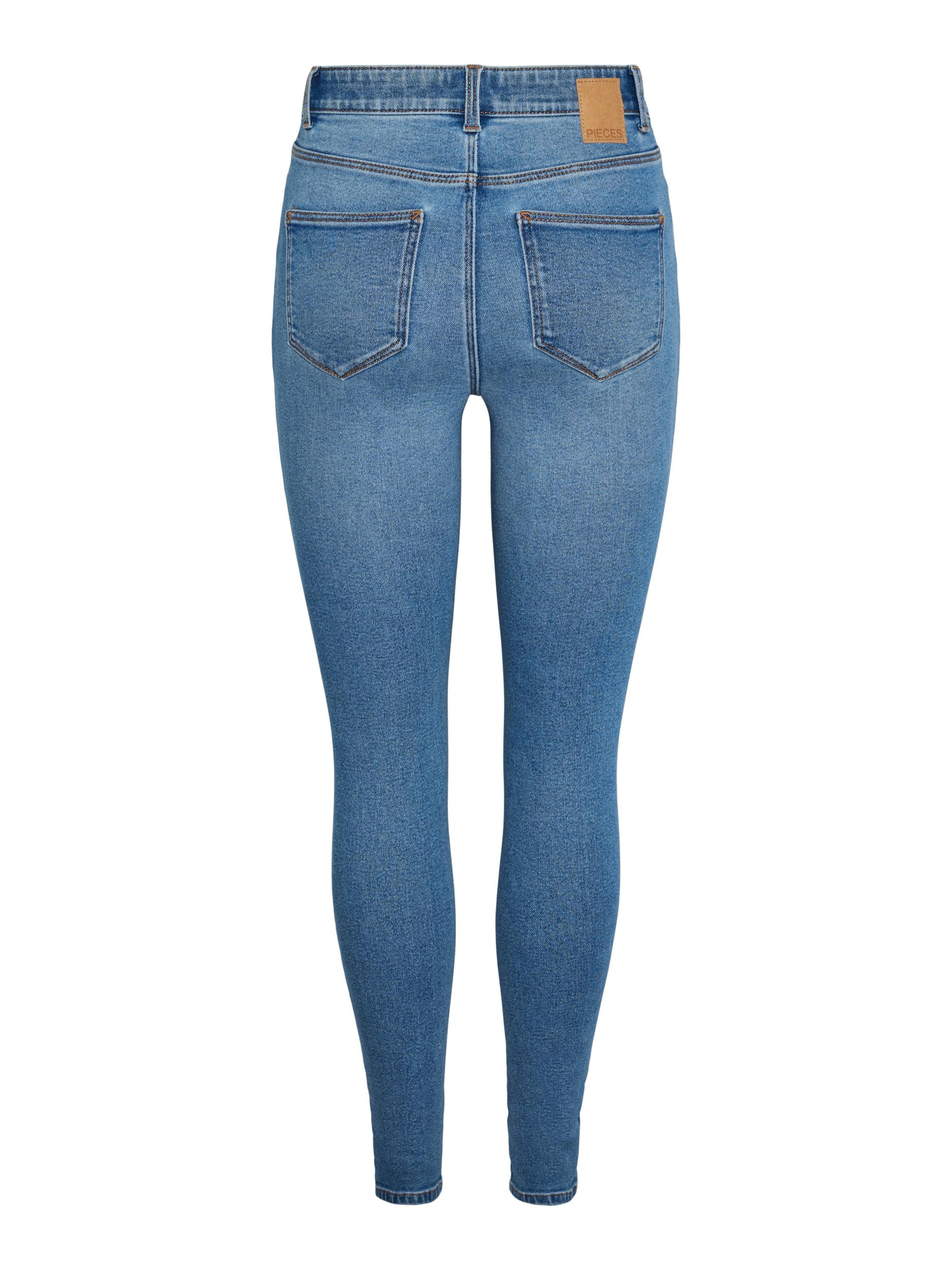 PIECES Skinny Jeans 'Dana' in Blue