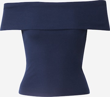 Haut HOLLISTER en bleu : devant