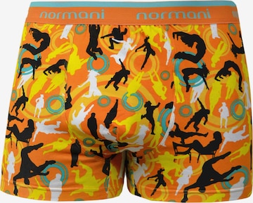 Boxers normani en orange : devant