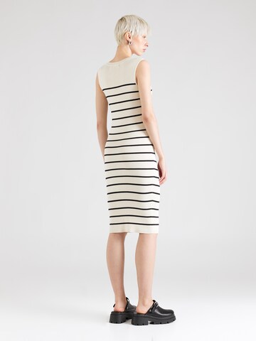 VERO MODA Knit dress in Beige