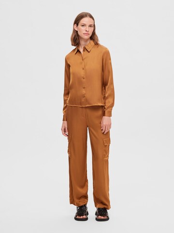 SELECTED FEMME Blouse in Brown