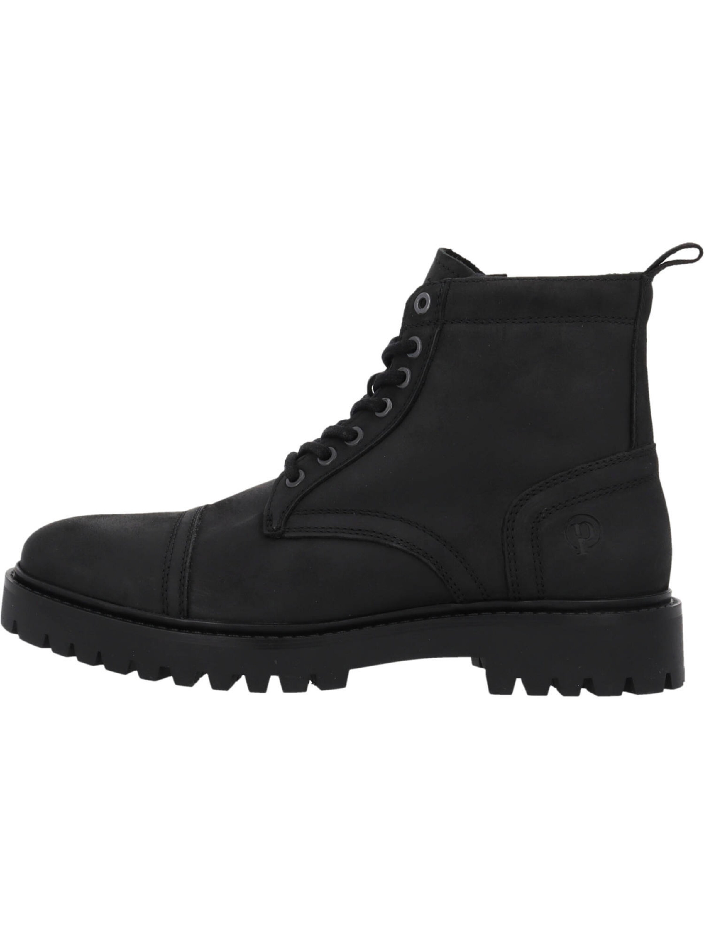 Palado Ботинки на шнуровке 'Roglen' в Черный