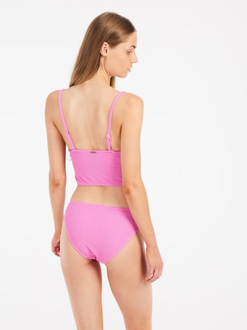 PROTEST Bandeau Bikini 'PRTBree'‌‌ in Pink